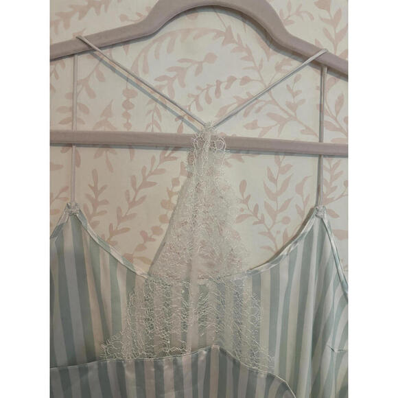 FALL CLEARANCE NWT Victoria's Secret Elegant Striped Satin Camisole XL - Picture 2 of 8